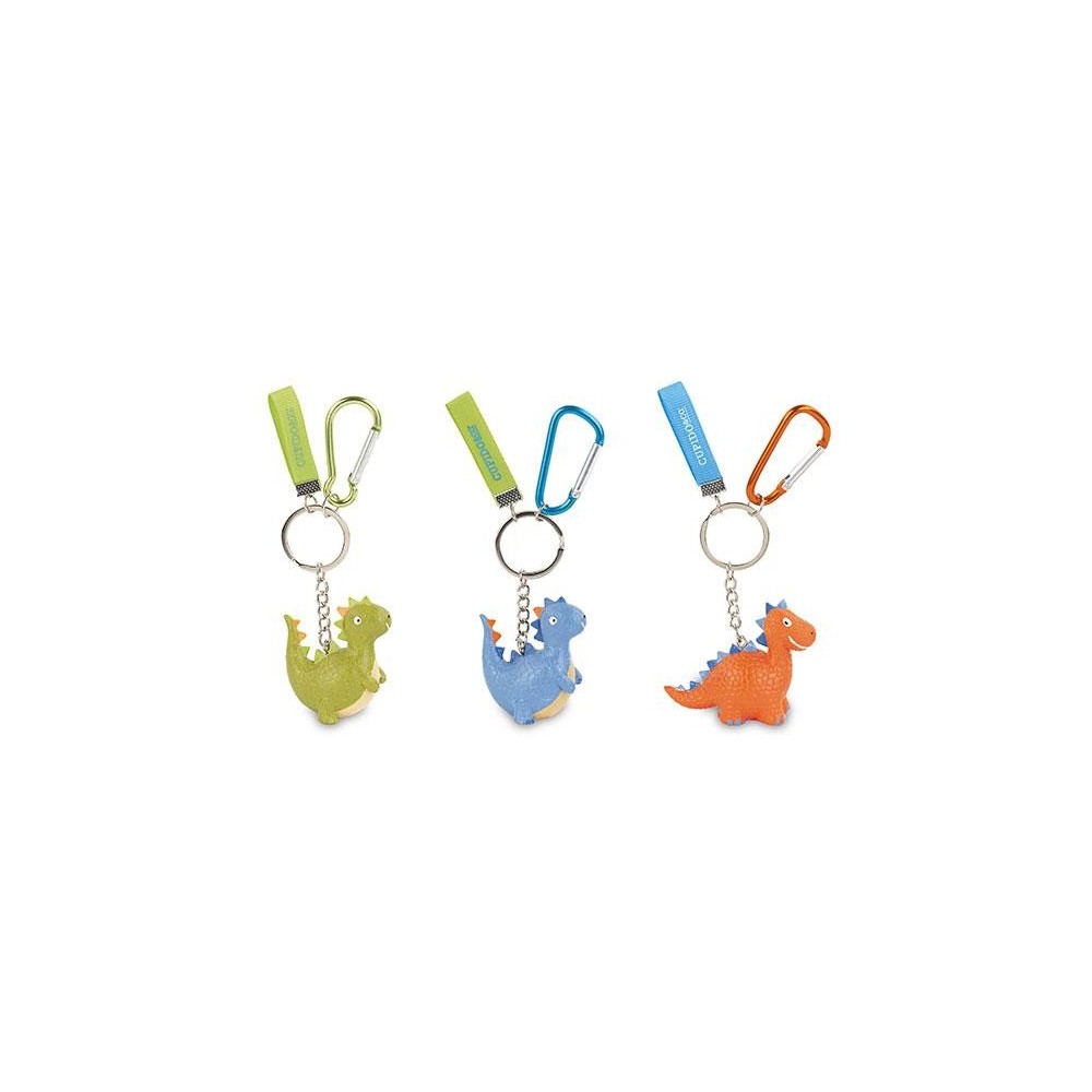 PORTACHIAVI DINOSAURO H.5CM. ASSORTITI